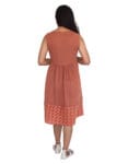 1. A-line dress with front pockets- CHANG1A