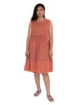 1. A-line dress with front pockets- CHANG1A