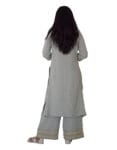2. A-line kurta set with flared pants-SANG10A