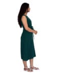 3. Straight line dress with draw-strings-KHAI9A
