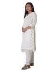 4. A-line kurta set with fitted pants-YIM3A