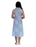 4. Straight line dress with open shirt collar-SANG9A