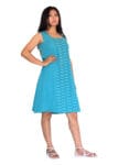 5. A-line dress with square collar-KON6A