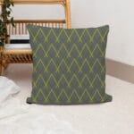 Mongken Digital Print Cushion Covers – Pack of 2 | Naga Tribal Motifs | Cotton Canvas | Made in Nagaland